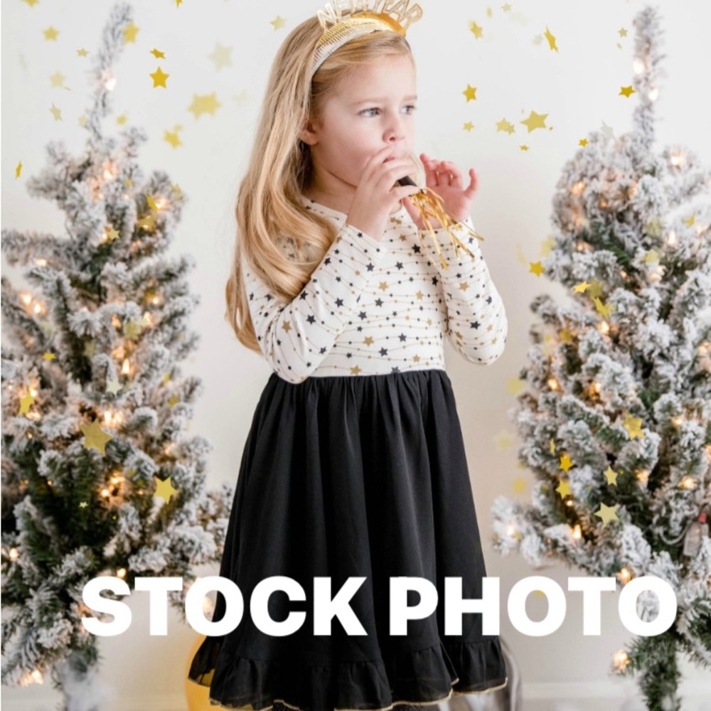 Girl August The Perfect Party Dress, size 6y, NEW, Twirl skirt for NYE